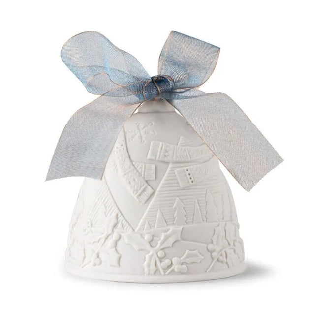 Lladro Porcelain 2024 Bell Christmas Ornament Fine Decor Direct