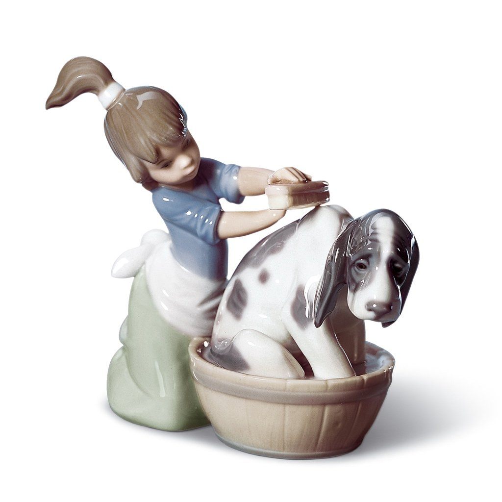 Lladro good porcelain statue.