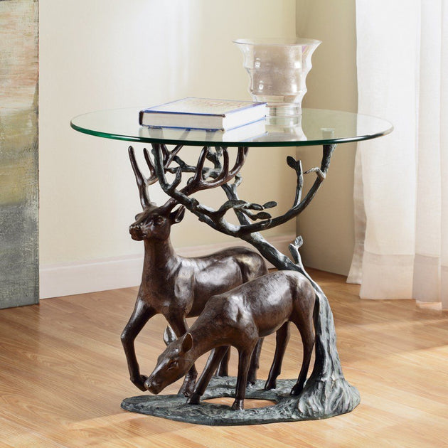 Antler deals side table