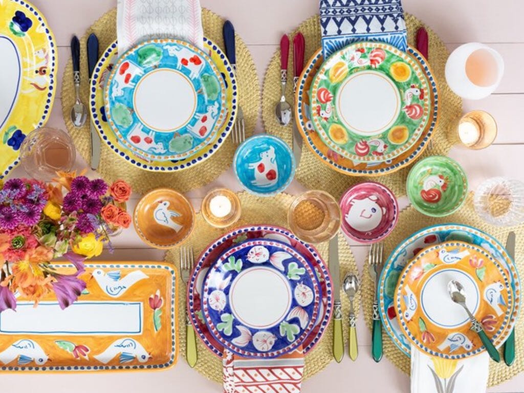 Popular Vietri Dinnerware Patterns & Home Decor Collections