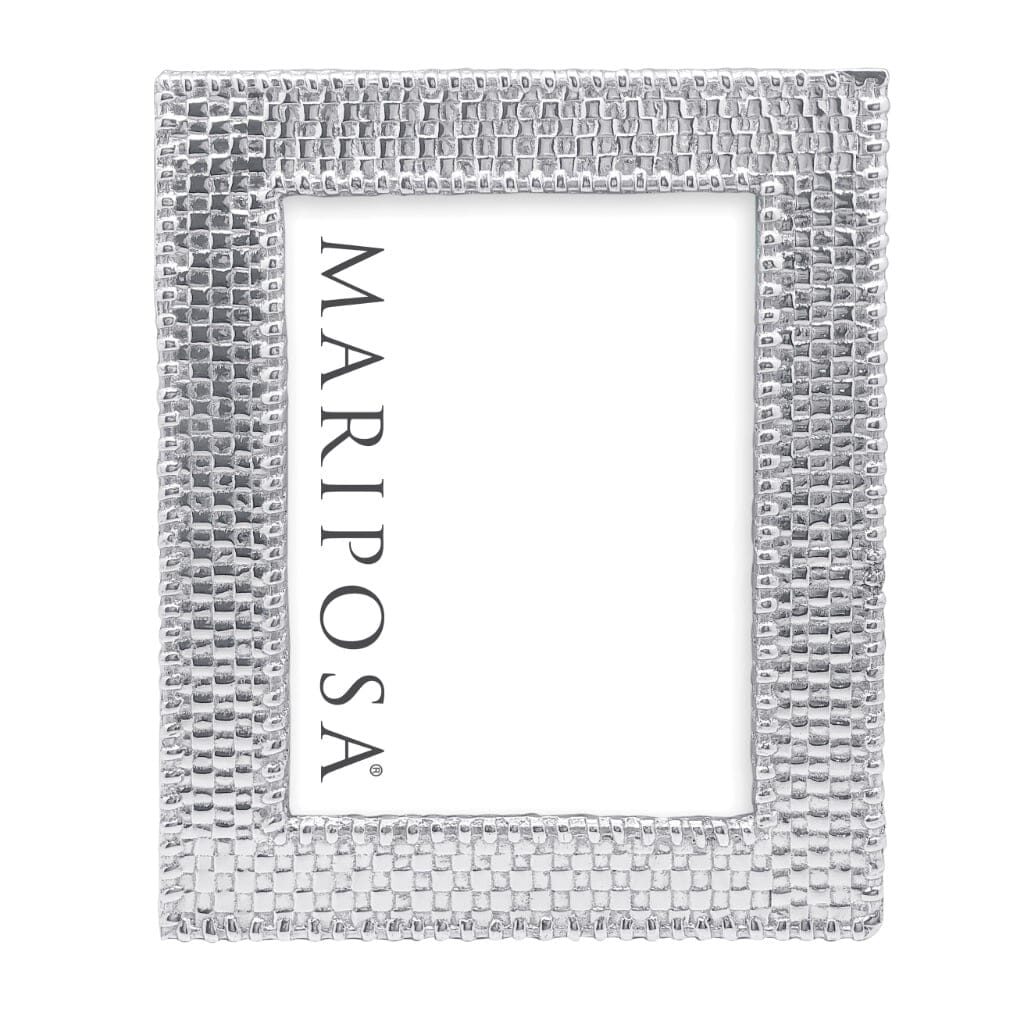 Mariposa Basketweave 5" x 7" Frame Picture Frames Mariposa 