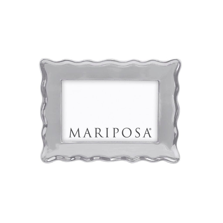 Mariposa Wavy Engravable 4" x 6" Frame Picture Frames Mariposa 