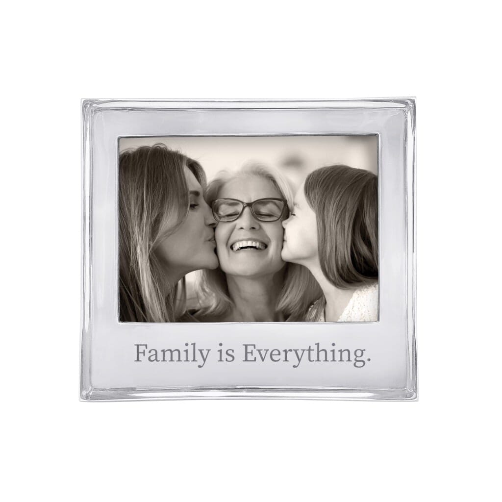 Mariposa FAMILY IS EVERYTHING Signature 5" x 7" Frame Picture Frames Mariposa 