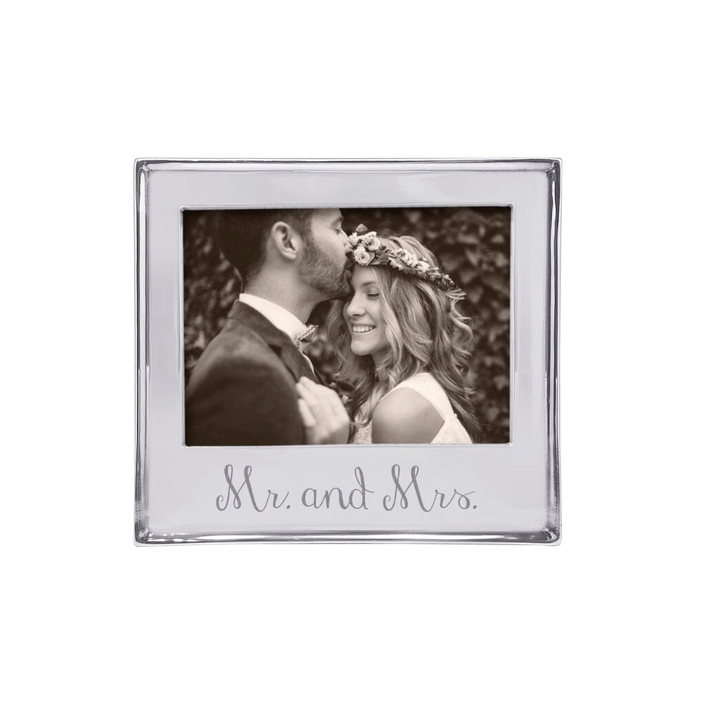 Mariposa MR. & MRS. Signature 5" x 7" Frame Picture Frames Mariposa 