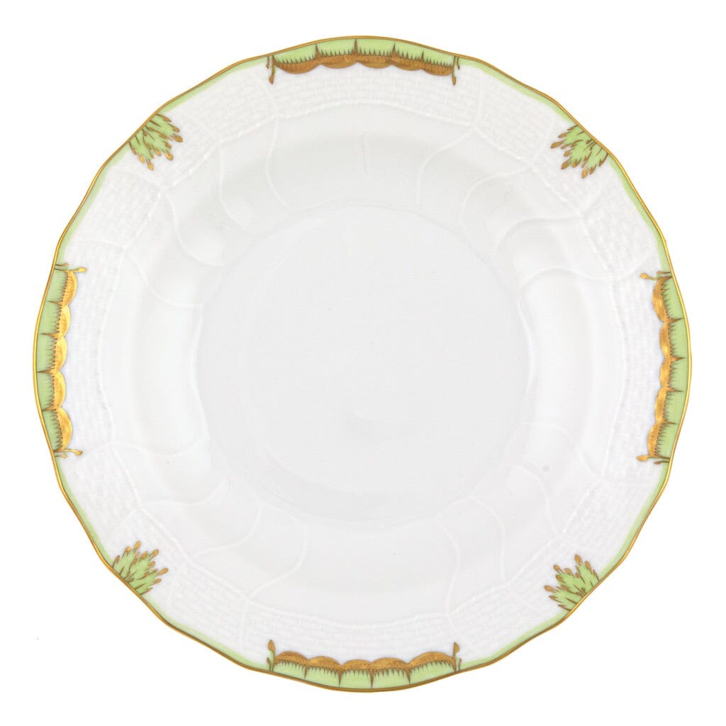 Herend Princess Victoria Dessert Plate Dinnerware Herend Green 