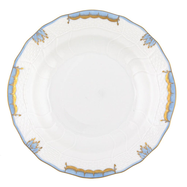 Herend Princess Victoria Dessert Plate Dinnerware Herend Light Blue 