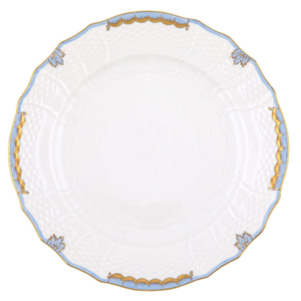 Herend Princess Victoria Service Plate Dinnerware Herend Light Blue 