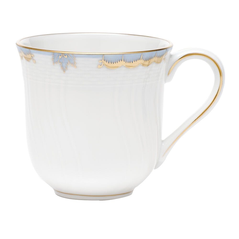 Herend Princess Victoria Mug Dinnerware Herend Light Blue 