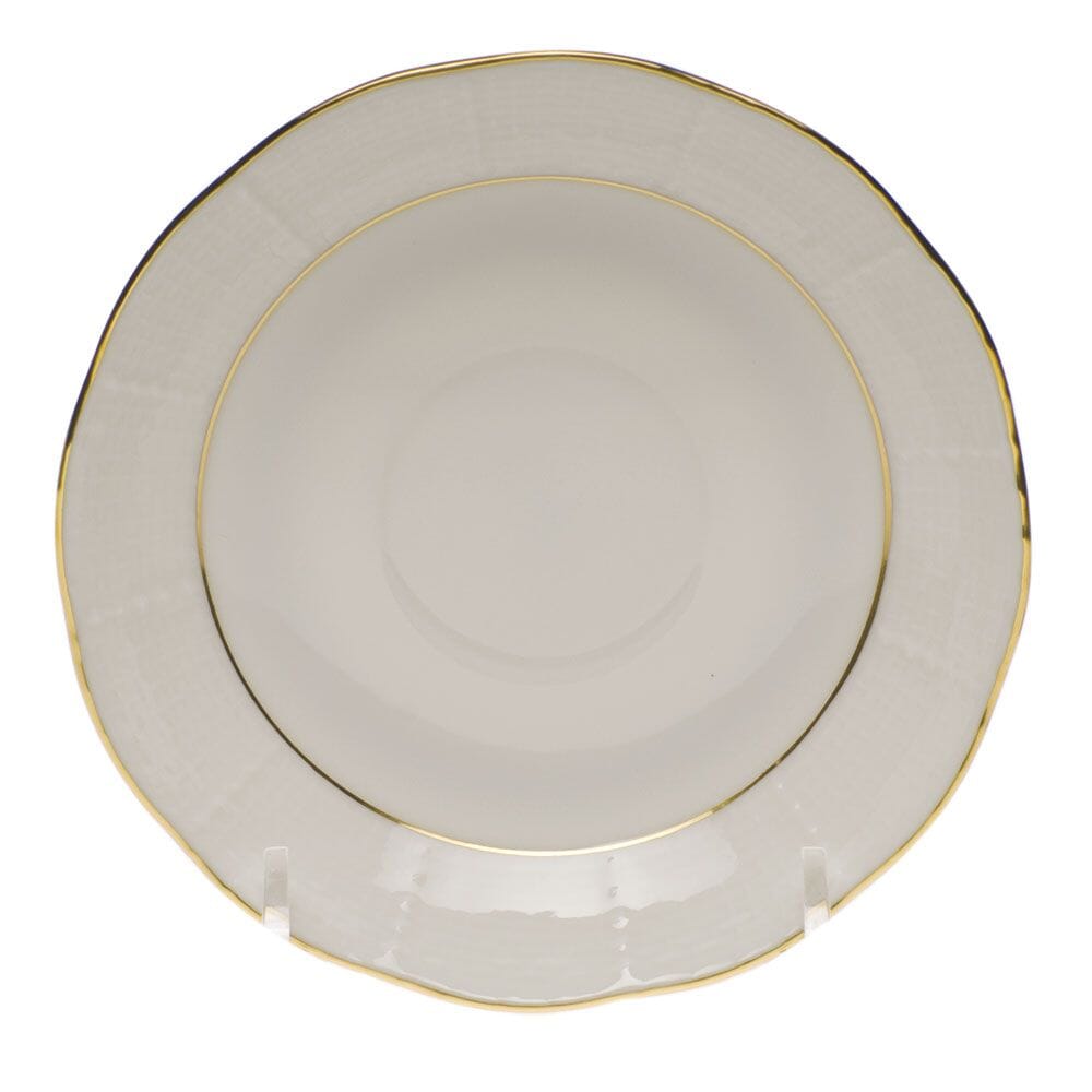 Herend Golden Edge After Dinner Saucer Dinnerware Herend 