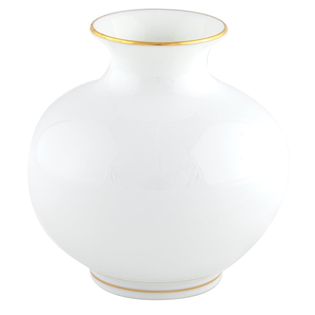 Herend Round Vase Vases Herend Golden Edge 