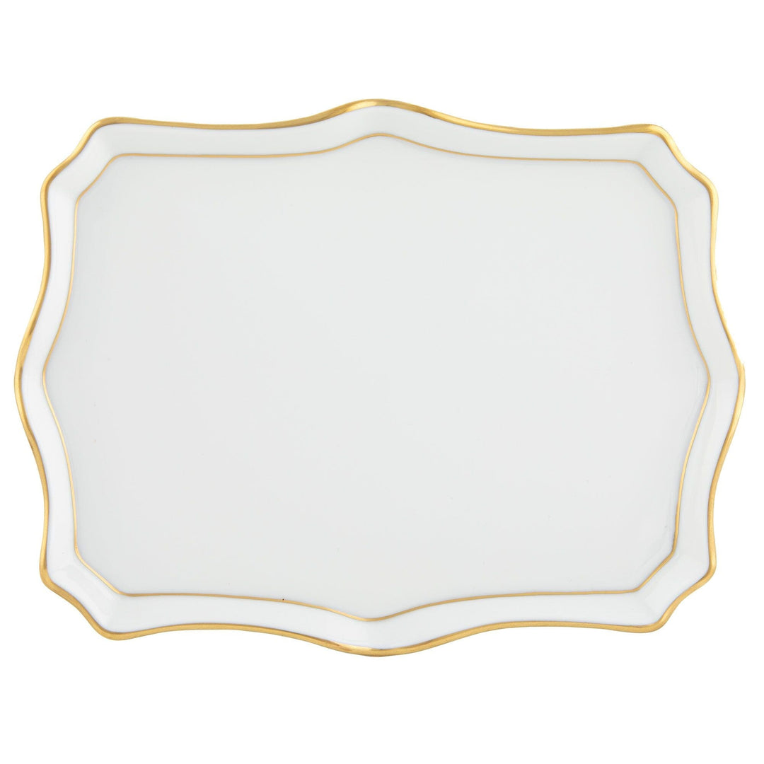 Herend Golden Edge Small Tray Dinnerware Herend 