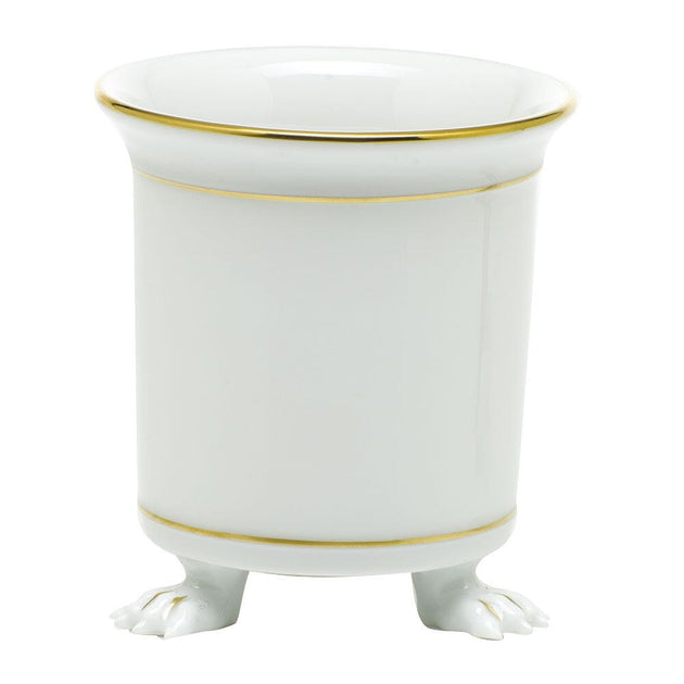 Herend Golden Edge Mini Cachepot With Feet | Fine Decor Direct