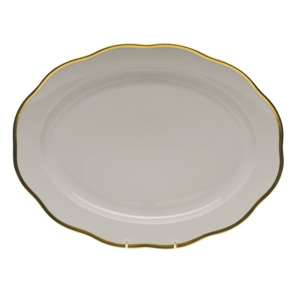 Herend Gwendolyn Oval Platter - 15 Inch Platters Herend