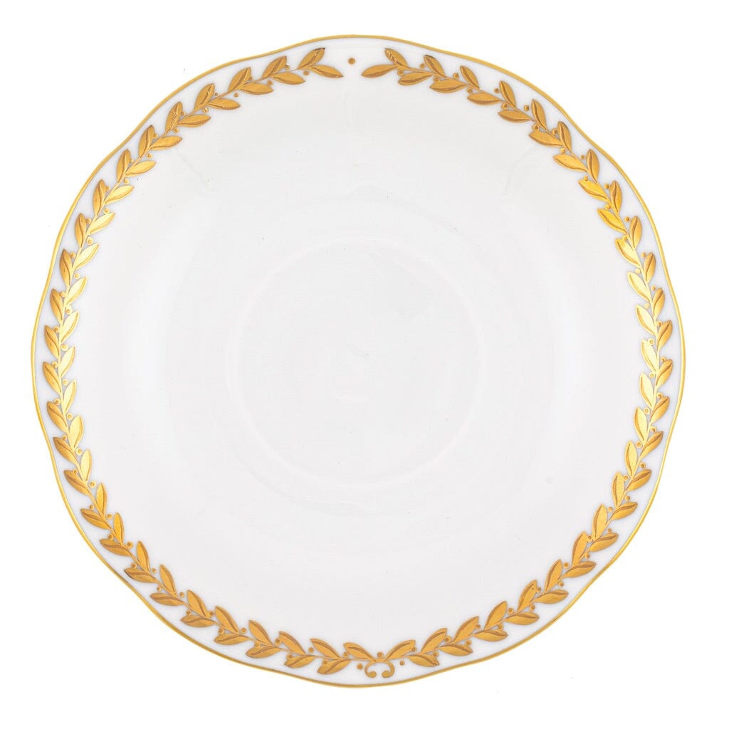 Herend Golden Laurel Tea Saucer Dinnerware Herend 