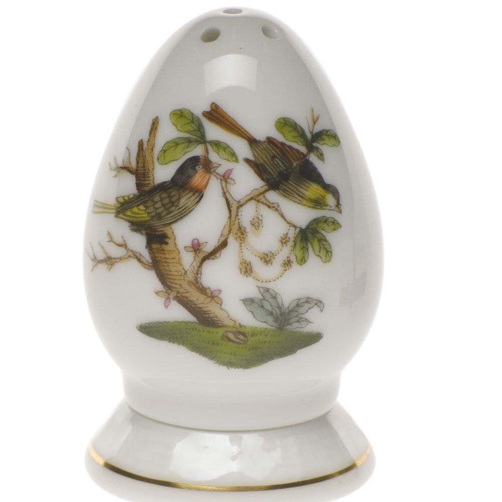 Herend Rothschild Bird Salt Shaker Multi Hole Dinnerware Herend 