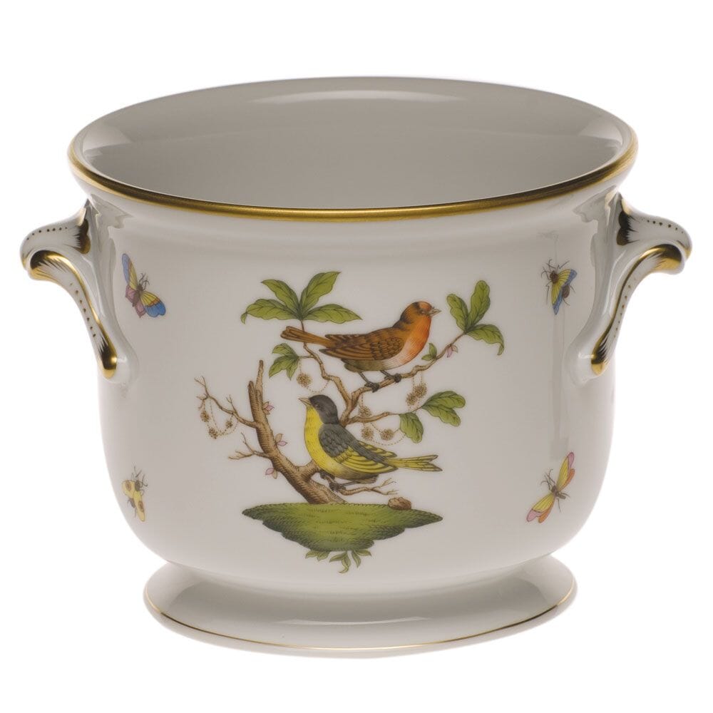 Herend Rothschild Bird Small Cachepot Dinnerware Herend 