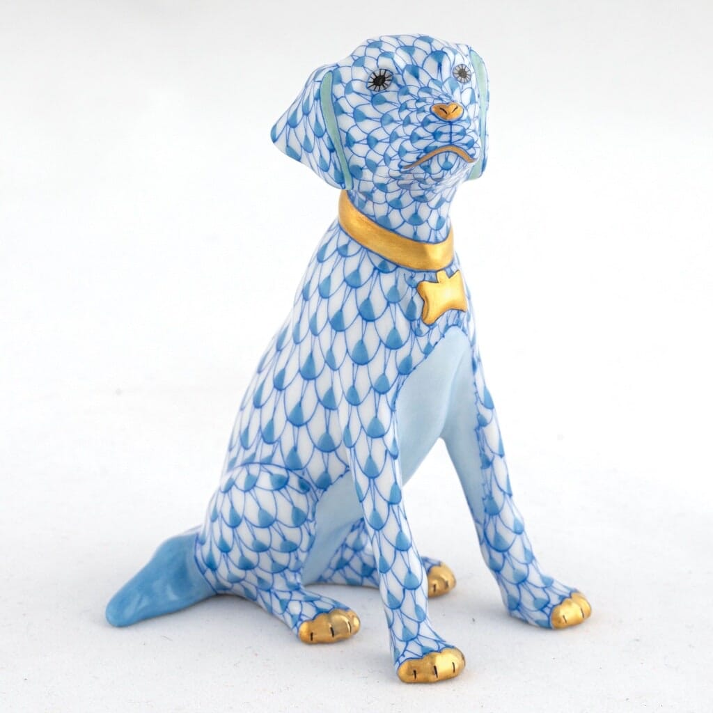 Herend Young Golden Figurine Figurines Herend Blue 