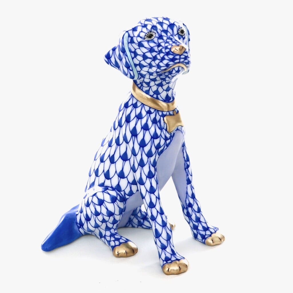 Herend Young Golden Figurine Figurines Herend Sapphire 