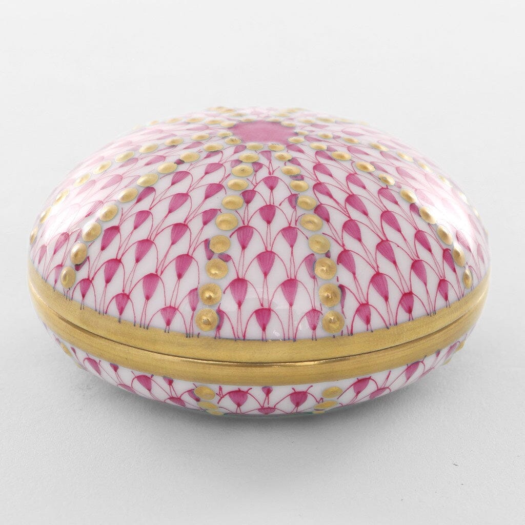 Herend Sea Urchin Box Figurines Herend Raspberry (Pink) 