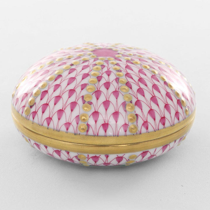 Herend Sea Urchin Box Figurines Herend Raspberry (Pink) 