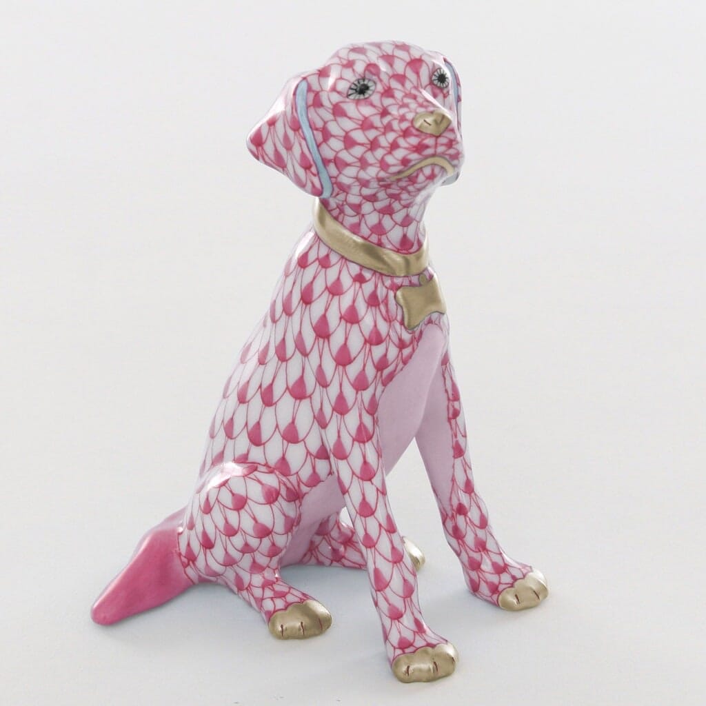 Herend Young Golden Figurine Figurines Herend Raspberry (Pink) 