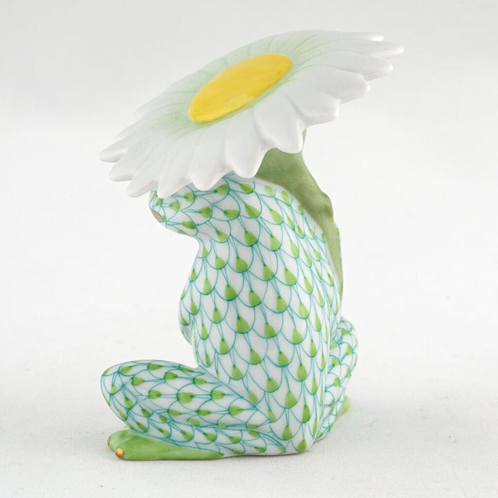 Herend Flower Frog Figurine Figurines Herend 