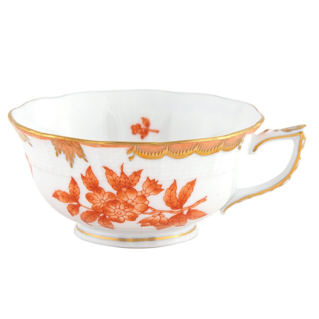 Herend Fortuna Tea Cup Dinnerware Herend Rust 