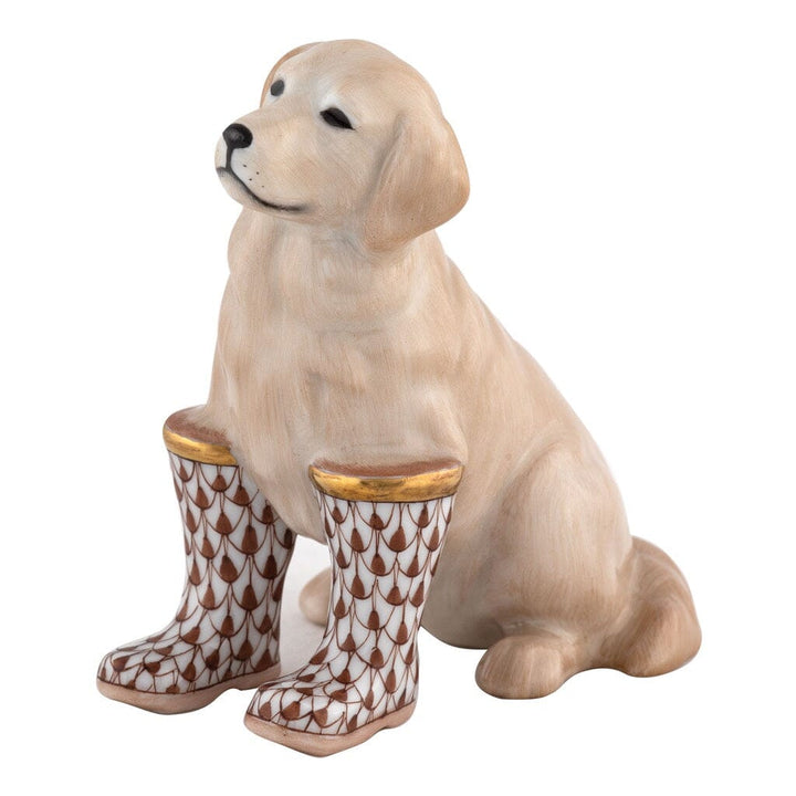 Herend Rainy Day Retriever Figurine Figurines Herend 