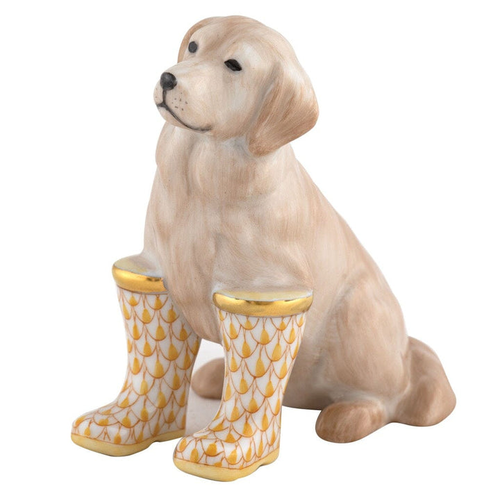 Herend Rainy Day Retriever Figurine Figurines Herend 