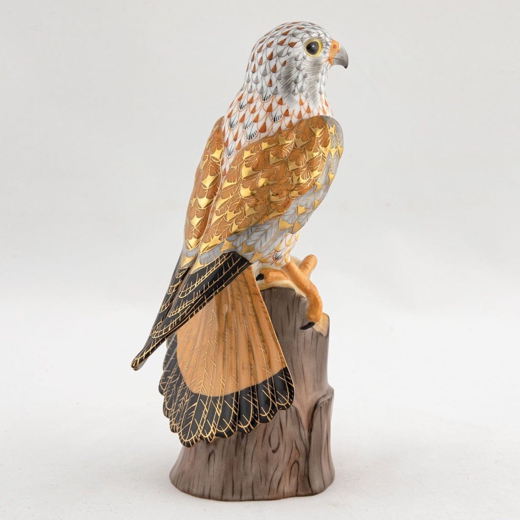 Herend American Kestrel Figurine - Limited Edition Figurines Herend 