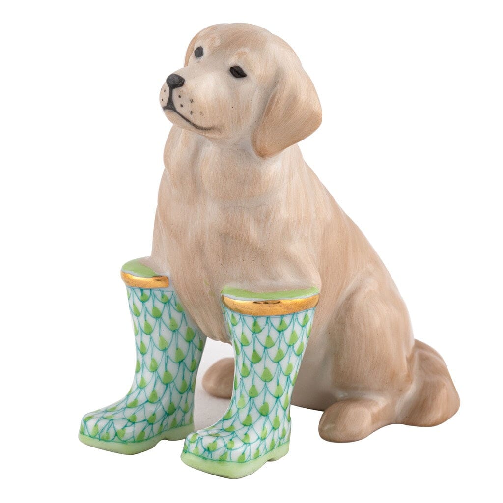 Herend Rainy Day Retriever Figurine Figurines Herend 