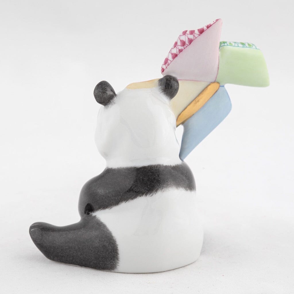 Herend Pinwheel Panda Figurine Figurines Herend 