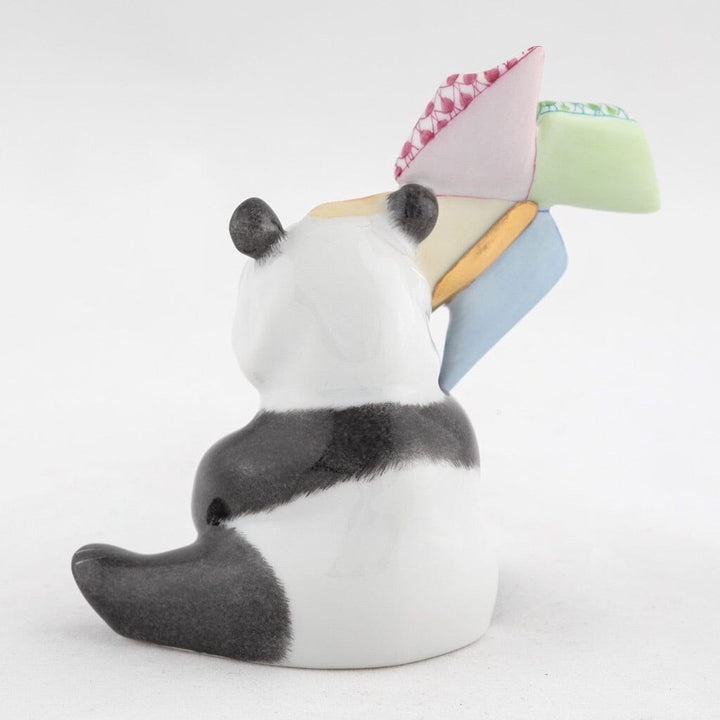 Herend Pinwheel Panda Figurine Figurines Herend 