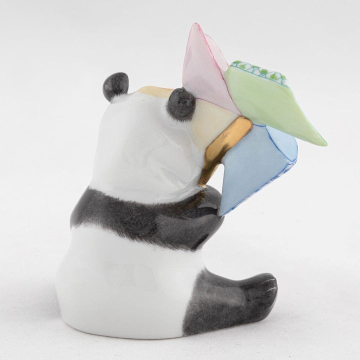 Herend Pinwheel Panda Figurine Figurines Herend 