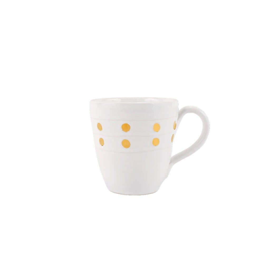 Vietri Medici Gold Mug Dinnerware Vietri 