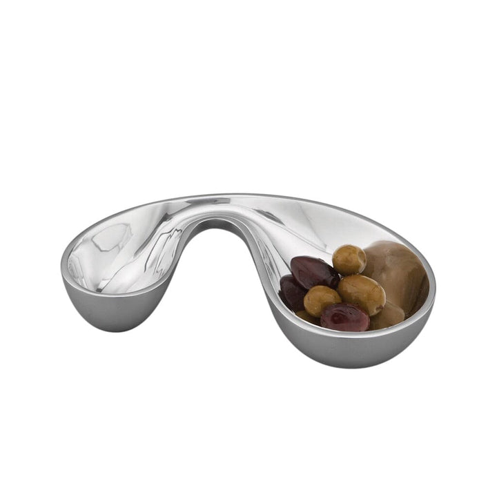 Nambe Morphik Olive Bowl Bowls Nambe 