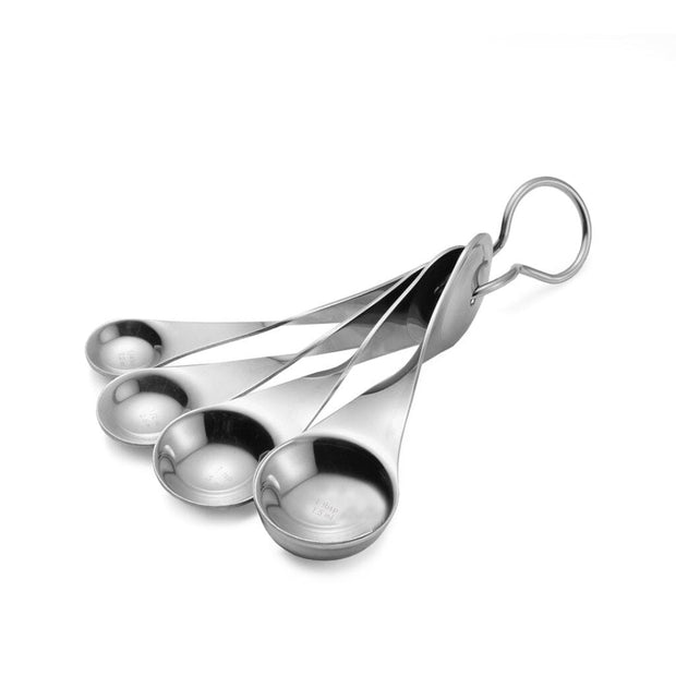 Nambe Twist Measuring Spoons | Fine Decor Direct