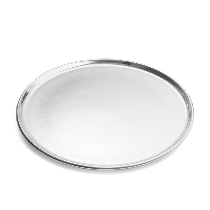 Nambe Classic Round Tray - 13” Trays Nambe 