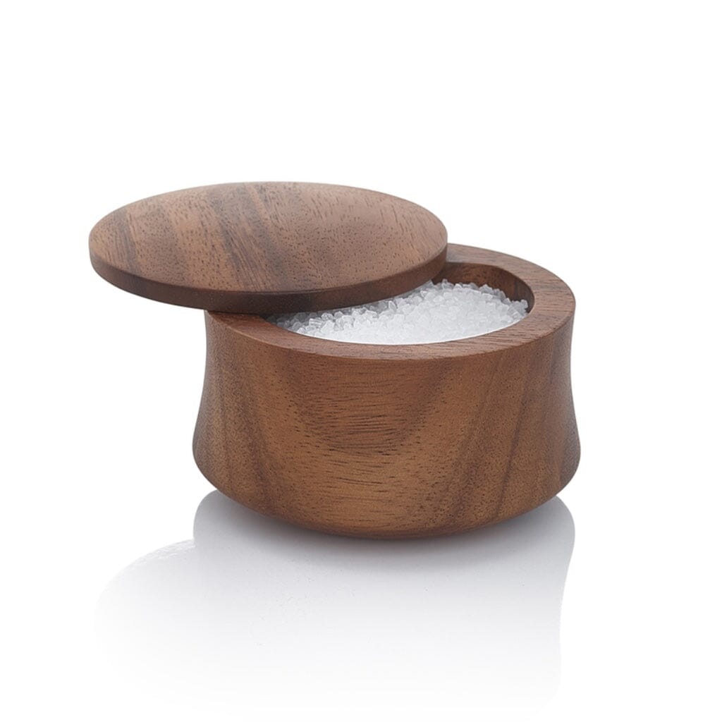 Nambe Nara Salt Cellar Salt & Pepper Nambe 