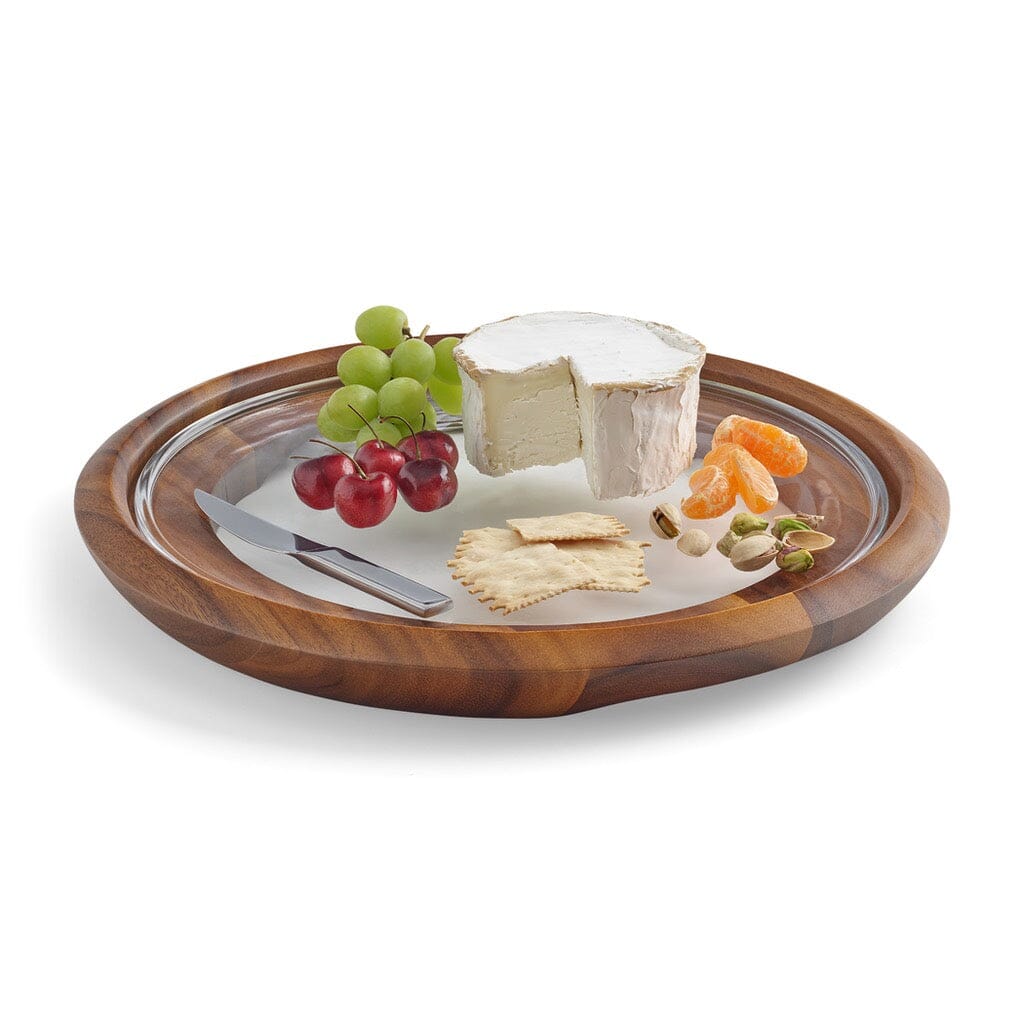 Nambe Cooper Cheese Tray With Knife Trays Nambe 