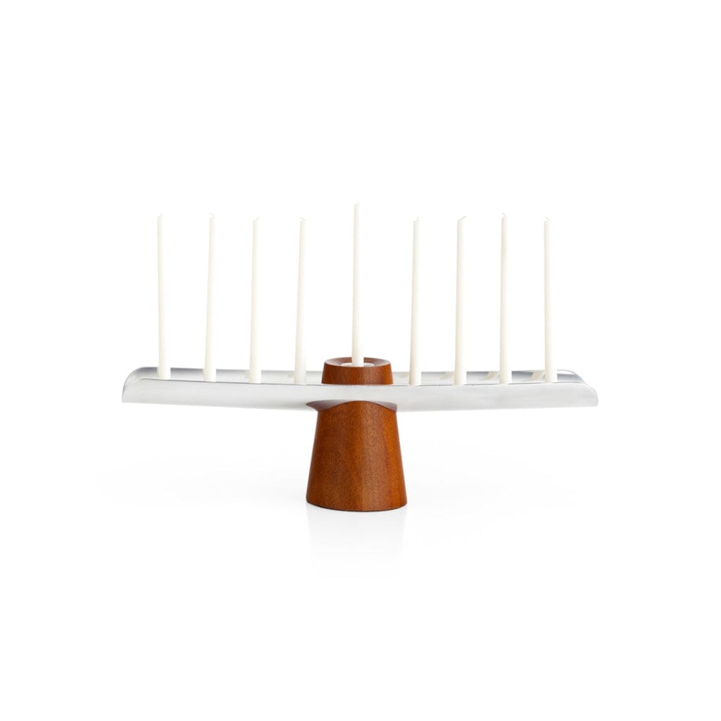 Nambe Classic Menorah Judaica Nambe 