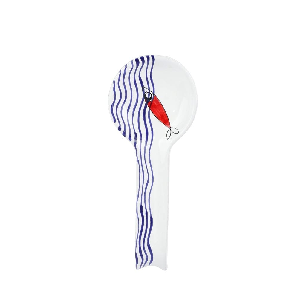 Vietri Pesce Pazzo Spoon Rest Dinnerware Vietri 