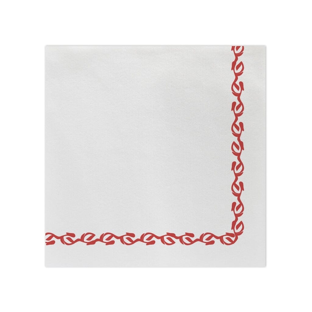 Vietri Papersoft Napkins Florentine Red Dinner Napkins Napkins Vietri 