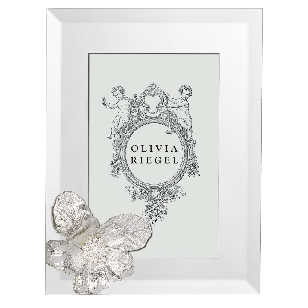 Olivia Riegel Silver Botanica 4" x 6" Frame Picture Frames Olivia Riegel 