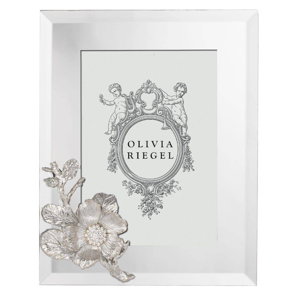 Olivia Riegel Silver Botanica 5" x 7" Frame Picture Frames Olivia Riegel 