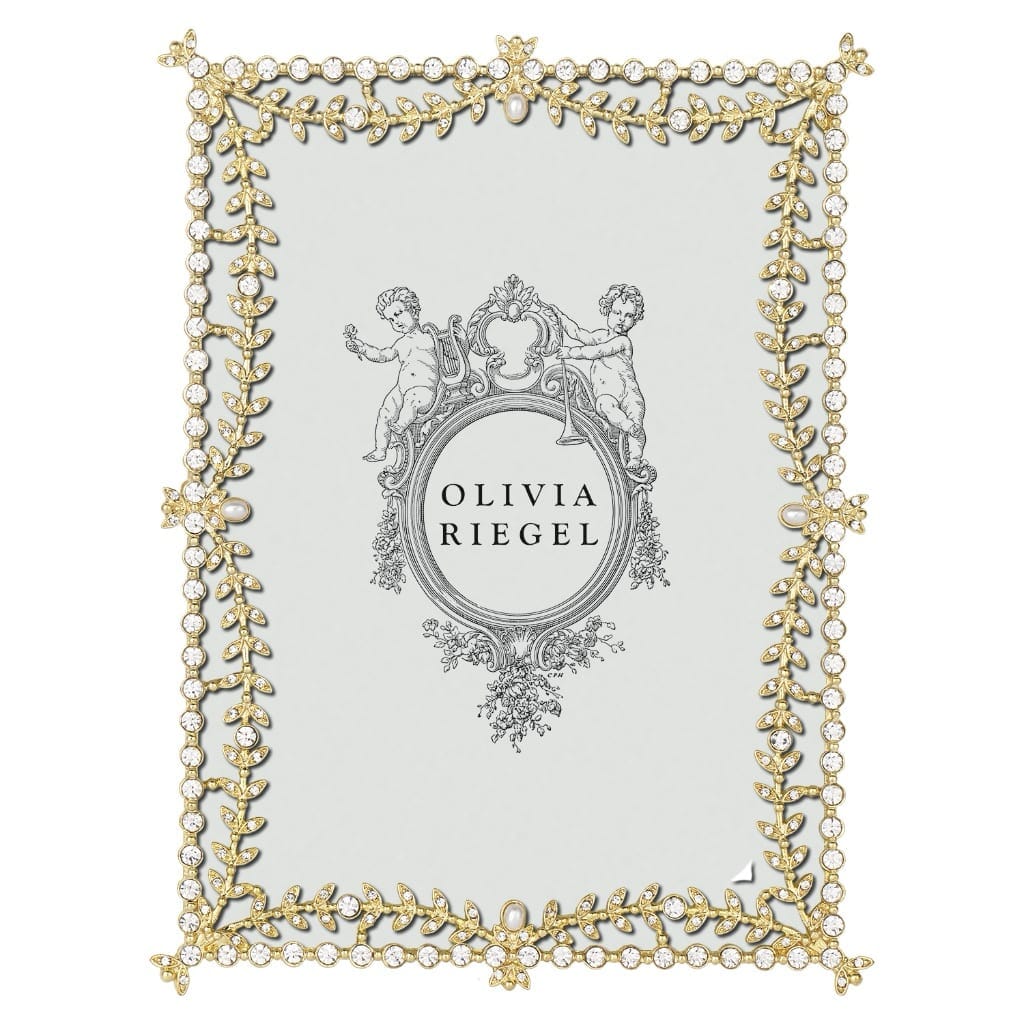 Olivia Riegel Gold Kensington 5" x 7" Frame Picture Frames Olivia Riegel 