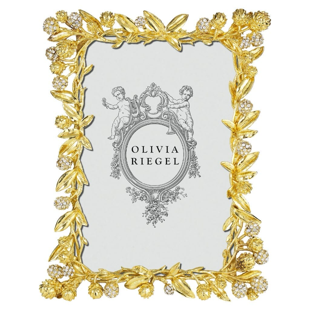 Olivia Riegel Gold Cornelia 4" x 6" Frame Picture Frames Olivia Riegel 