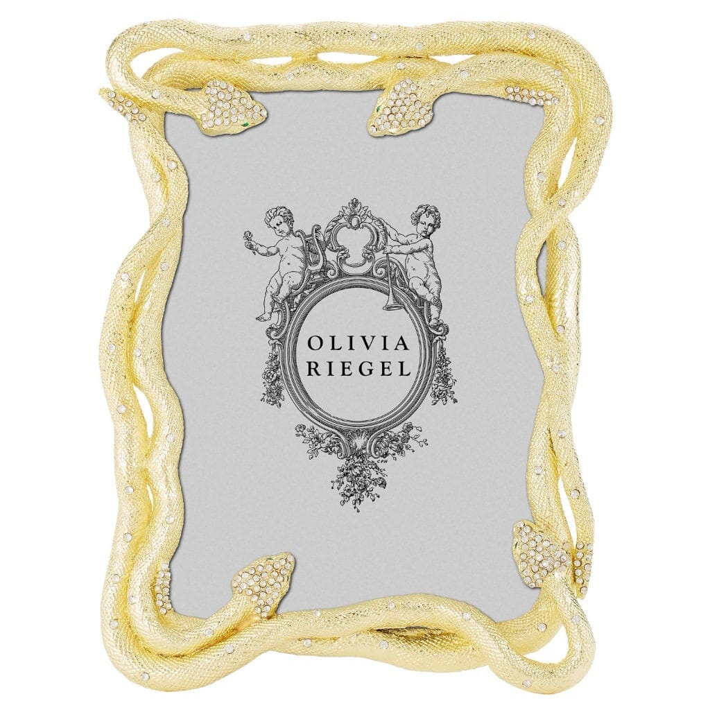 Olivia Riegel Gold Serpentina 5" x 7" Frame Picture Frames Olivia Riegel 