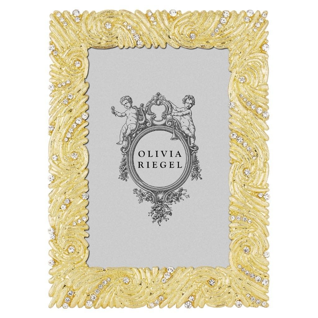 Olivia Riegel Gold Marina 4" x 6" Frame Picture Frames Olivia Riegel 