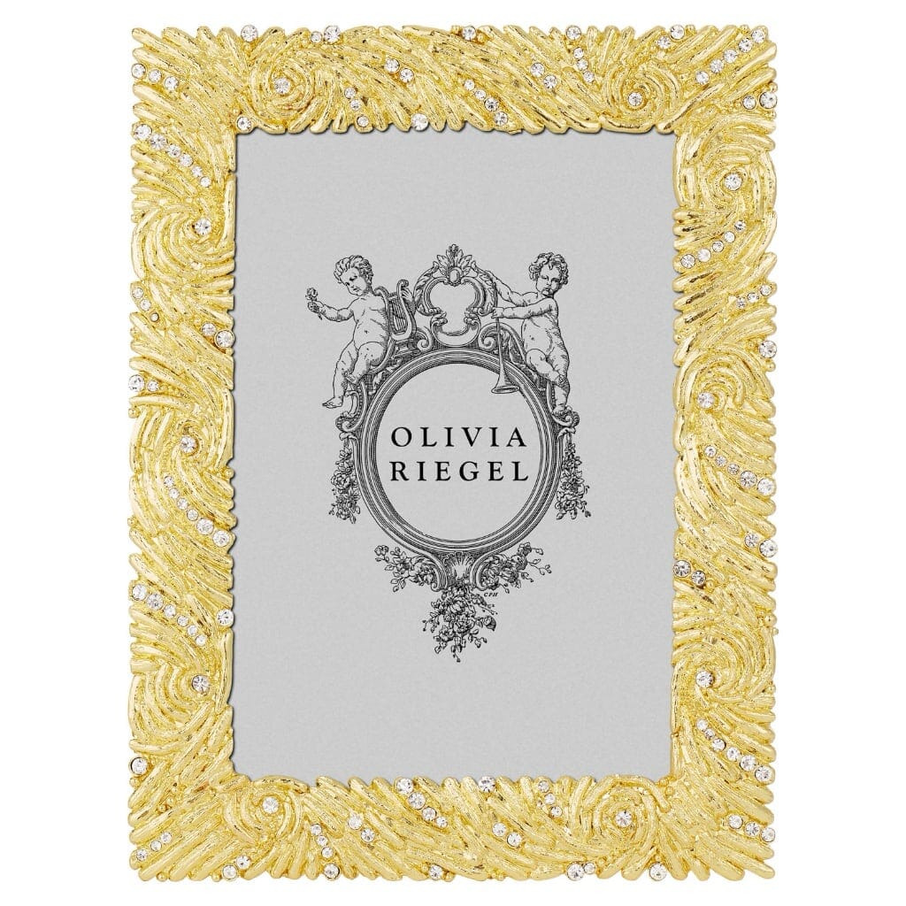 Olivia Riegel Gold Marina 5" x 7" Frame Picture Frames Olivia Riegel 